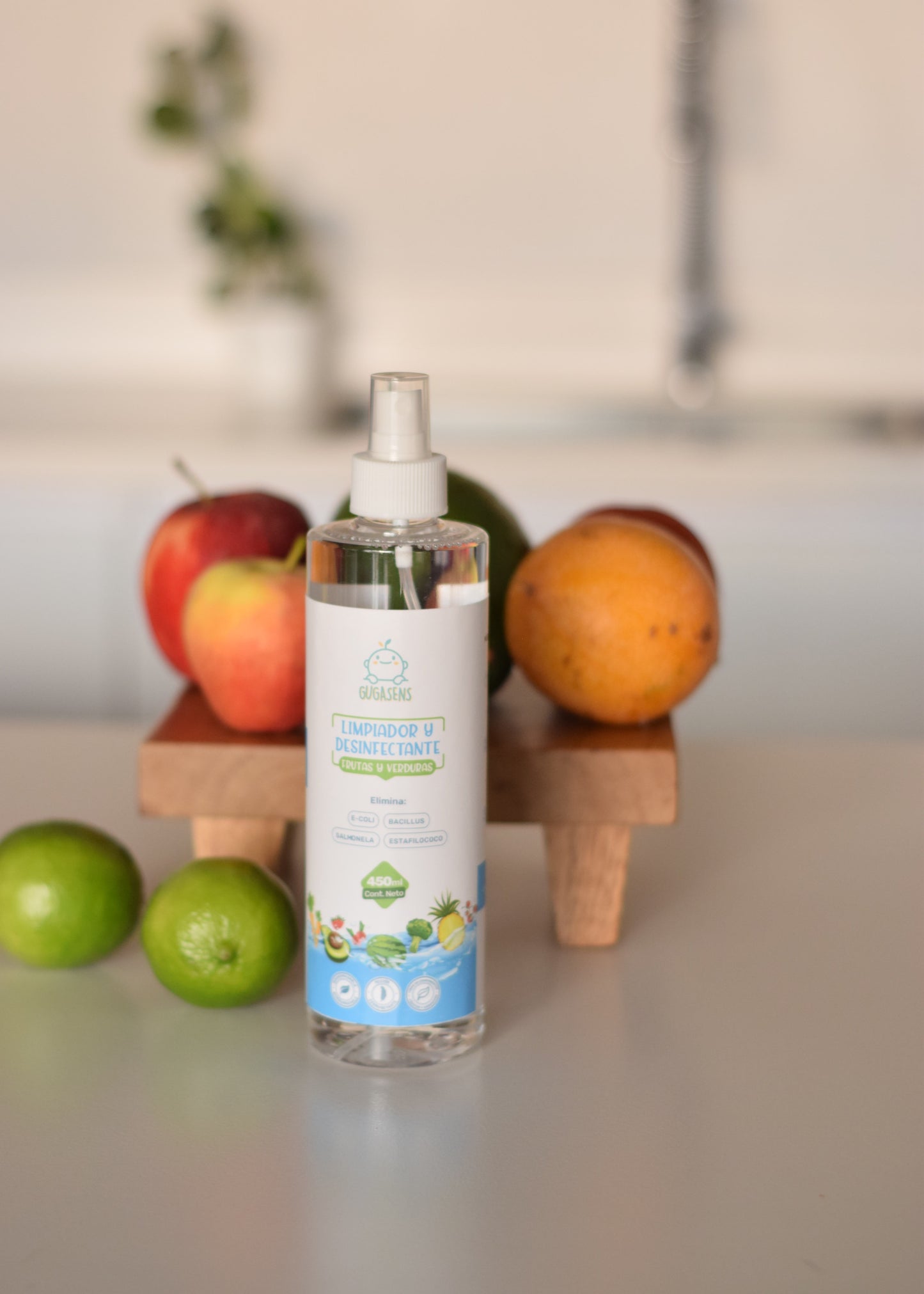 Desinfectante de Frutas y Verduras 450ml