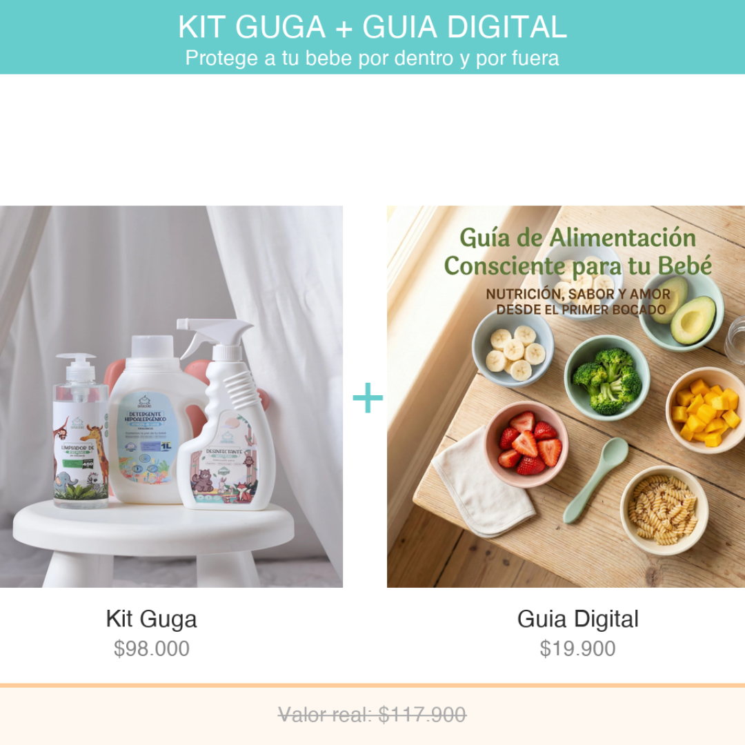 Kit Guga + Guía de Alimentación Consciente GRATIS